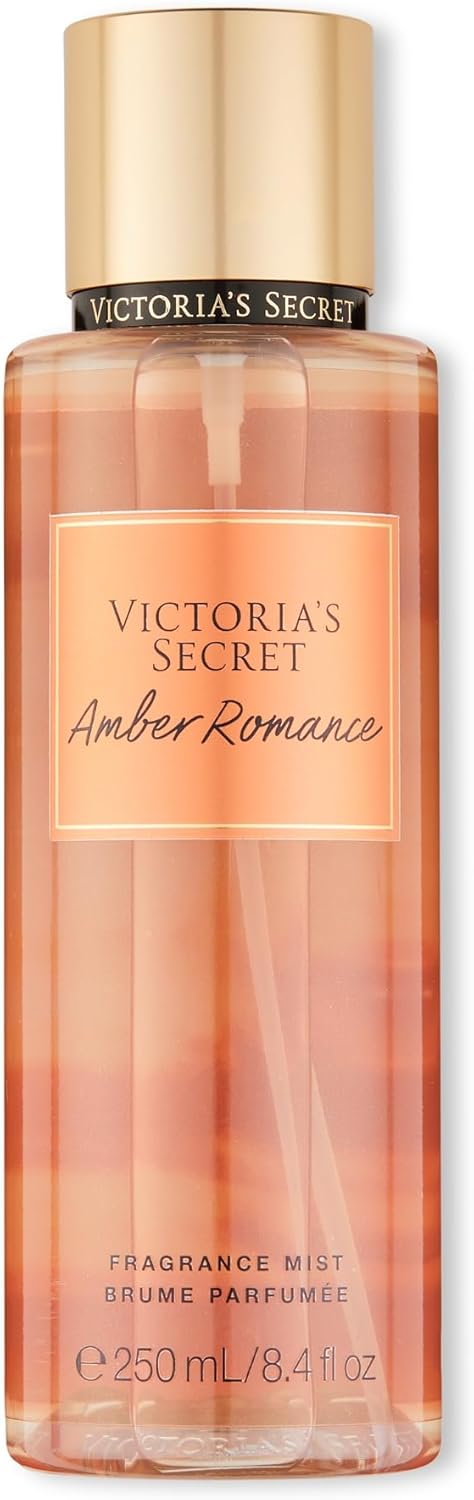 Victoria's Secret Amber Romance Body Mist para mulheres, 250 ml