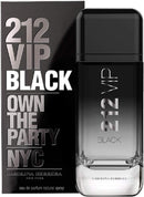Perfume masculino 212 Vip Black Carolina Herrera, 100ml