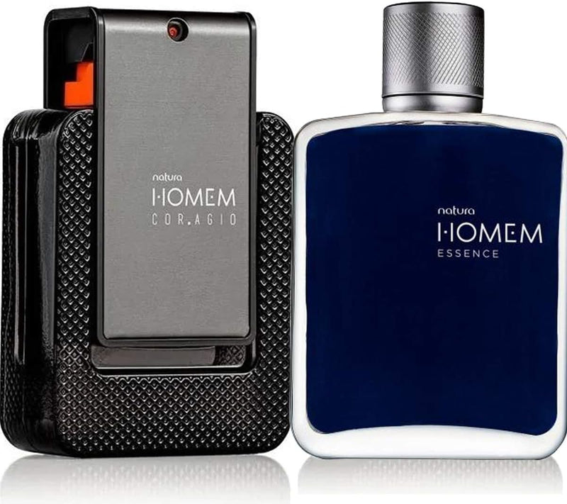Natura Homem Coragio + Natura Homem Essence Deo Parfum