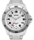 Relógio Orient Masculino Prata Prova D'água